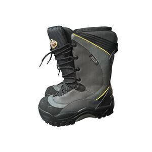 Ski-Doo Women’s Snow Boots Size 8 Gray Baffin Tech Waterproof Winter Pre Owned